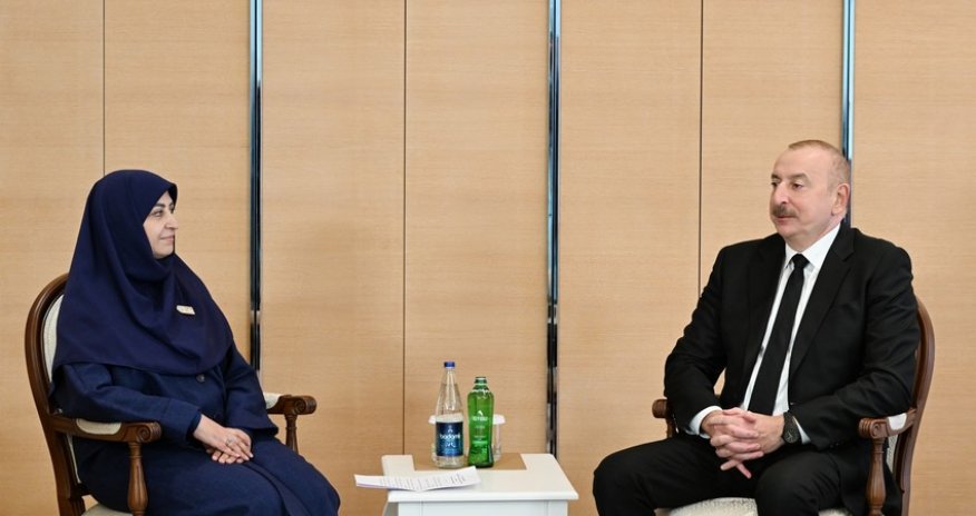 Azərbaycan Prezidenti İranın vitse-prezidenti ilə görüşüb - Yenilənib