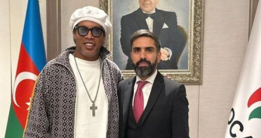 AFFA prezidenti Ronaldinyo ilə görüşüb