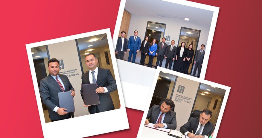 Təhsilin İnkişafı Fondu və Qırmızı Ürəklər Fondu arasında memorandum imzalandı