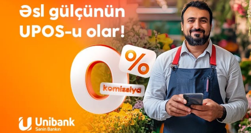 Unibank biznes sahibləri üçün UPOS xidmətini pulsuz etdi