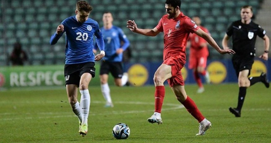 Azərbaycan yığması ilk xalını qazanıb - Yenilənib - Canlı