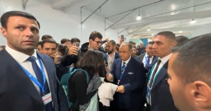 COP29-da Fatih Terim sevinci - VİDEO