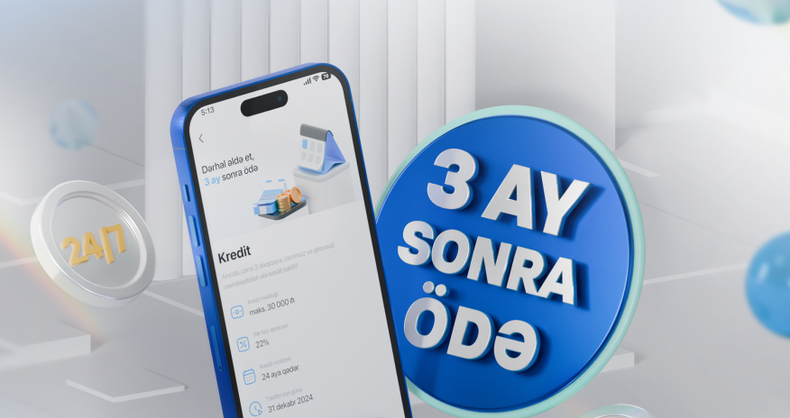 Biznes kreditinizi indi alın, 3 ay sonra işə başlayın!