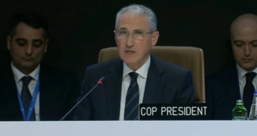 COP29-un yüksək təşkilinə görə Azərbaycana rəsmi təşəkkür qətnamə layihəsi qəbul olunub