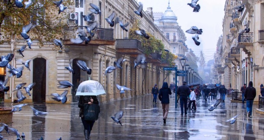 Azerbaijan weather forecast for November 27