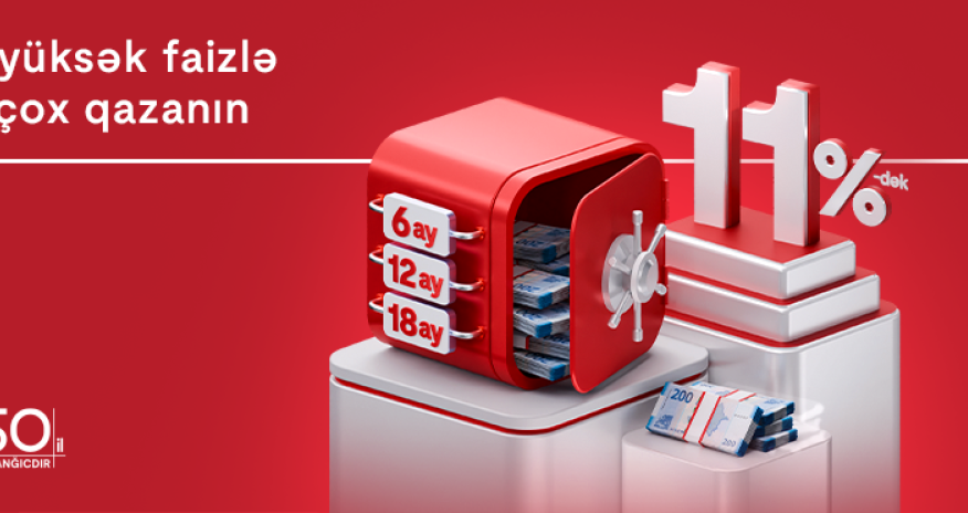 Start the New Year with high earnings: Kapital Bank increases deposit rates to 11%