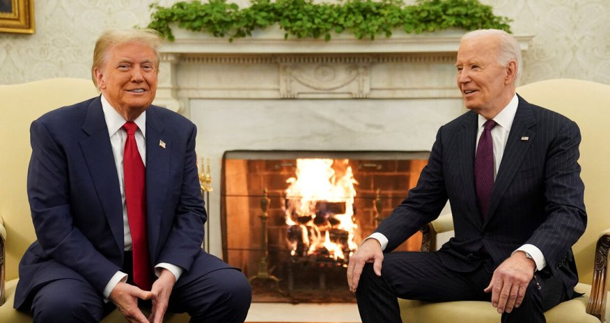 Tramp və Bayden hakimiyyətin ötürülməsinə dair memorandum imzalayıblar