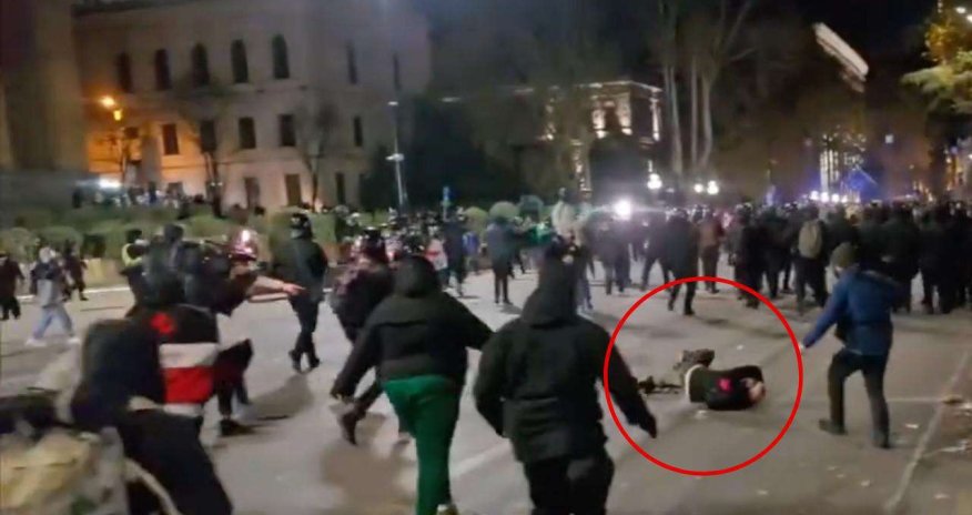 Gürcüstanda vəziyyət gərgindir