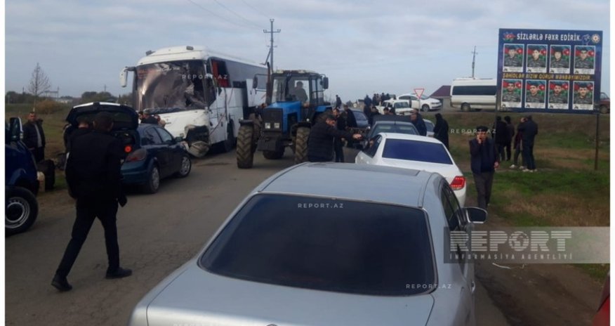 В Билясуварском районе произошло тяжелое ДТП