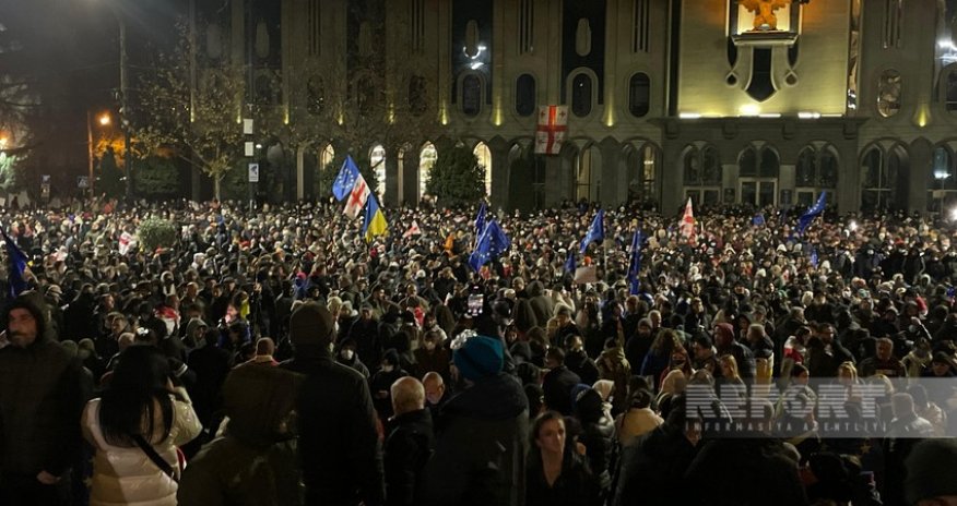 В Тбилиси на акции протеста задержаны 107 участников