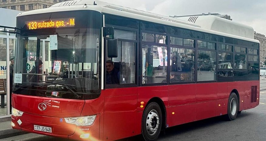 Daha bir marşrut xətti üzrə elektrobuslar fəaliyyətə başlayıb