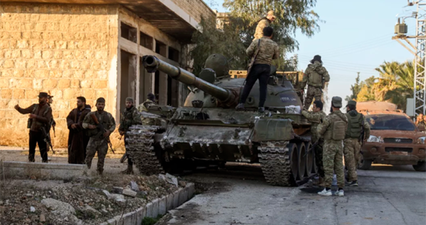 Suriya müxalif qüvvələri Tel-Rifata daxil olub