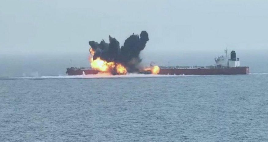 Houthis say they attacked US destroyer, three support vessels in Arabian Sea