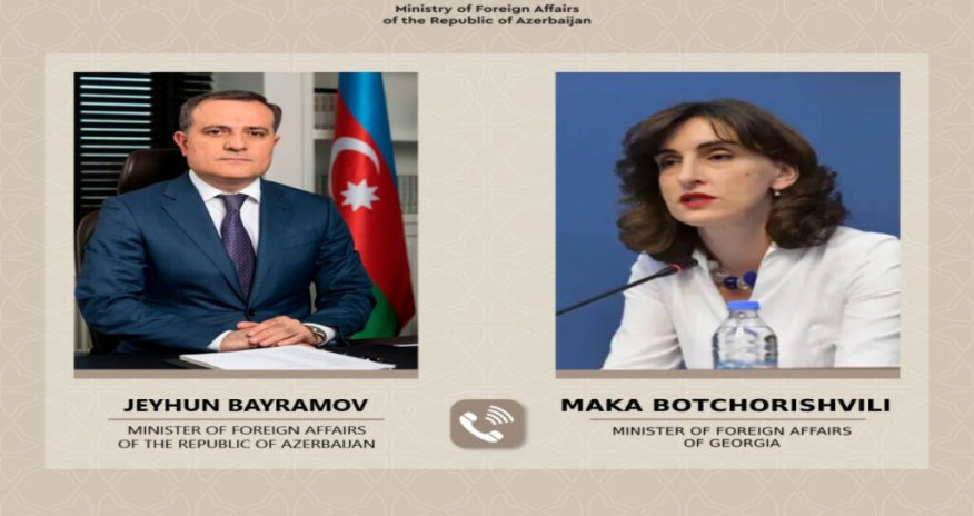 Ceyhun Bayramov Gürcüstanın yeni XİN rəhbərini təbrik edib