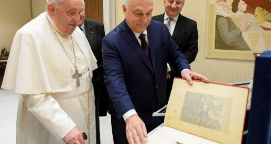 Papa Fransisk Viktor Orbanla görüşüb