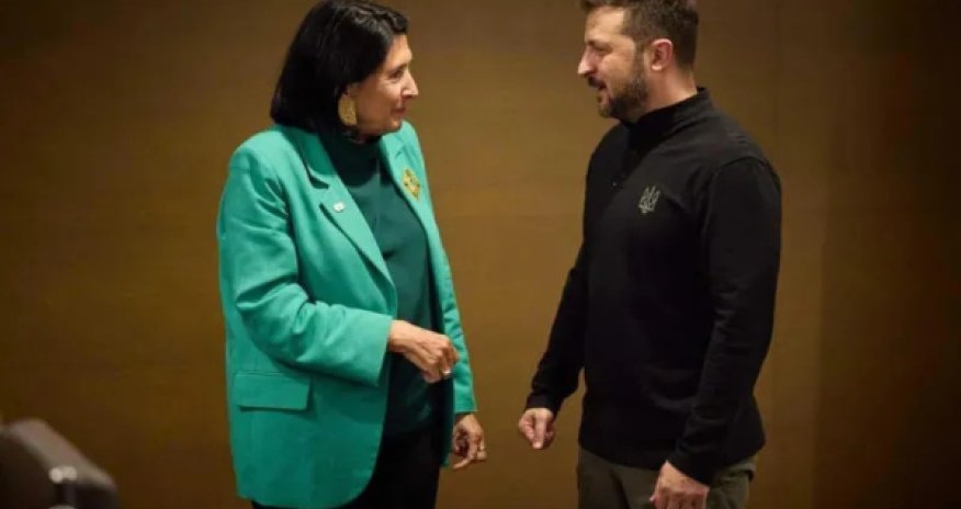 Zurabişvili Zelenskiyə təşəkkür edib