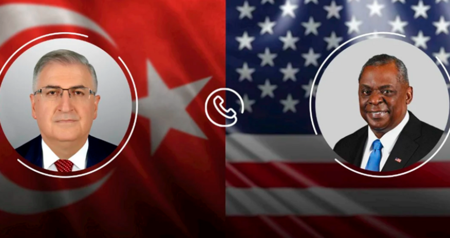 Министры обороны Турции и США обсудили ситуацию в Сирии