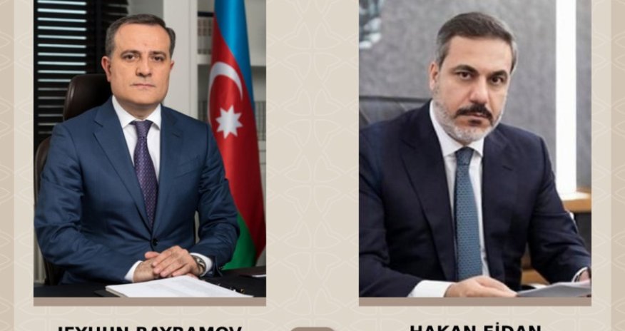 Bayramovla Hakan Fidan Suriya məsələsini müzakirə ediblər