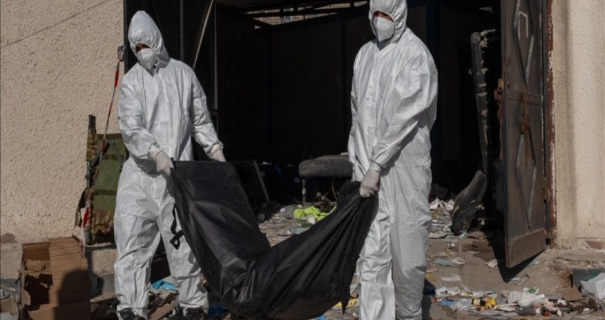 Dəməşqdə dərman anbarında çoxlu cəsəd tapılıb