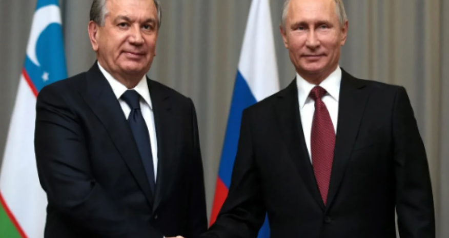 Putin və Mirziyoyev arasında telefon danışığı olub