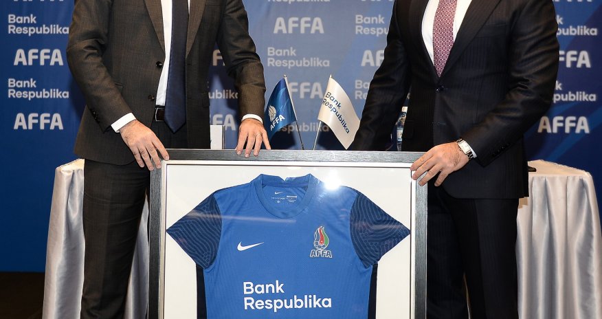 Bank Respublika və AFFA arasında sponsorluq müqaviləsi imzalandı