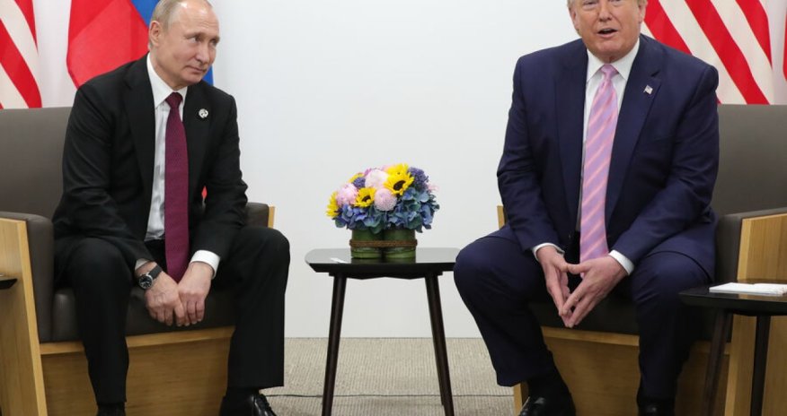 Tramp Putinlə görüşü gözləyir