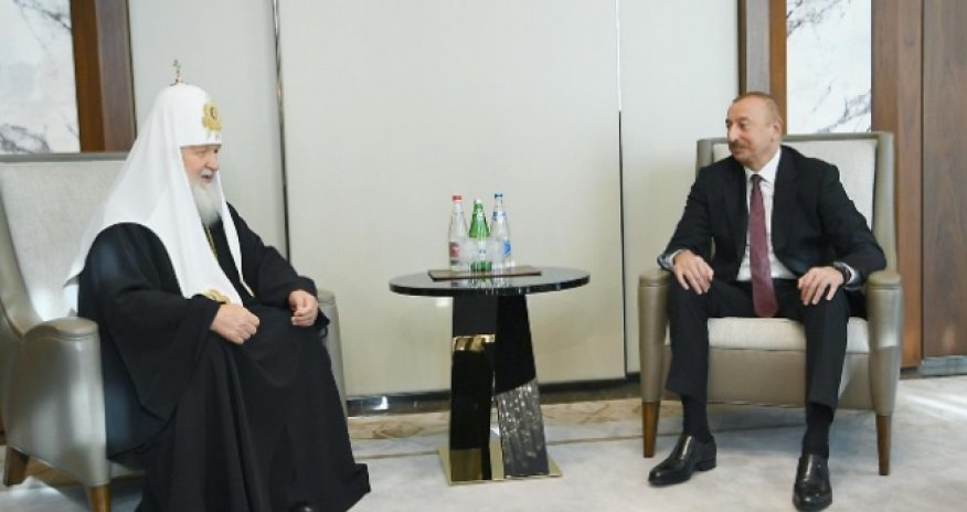 Patriarx Kirill İlham Əliyevə zəng edib