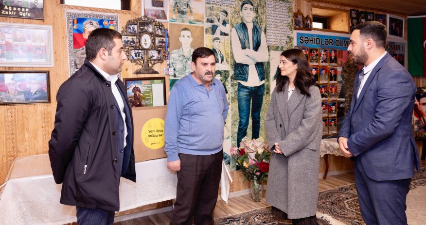 Yelo Bank visits families of martyrs and veterans in Shamakhi