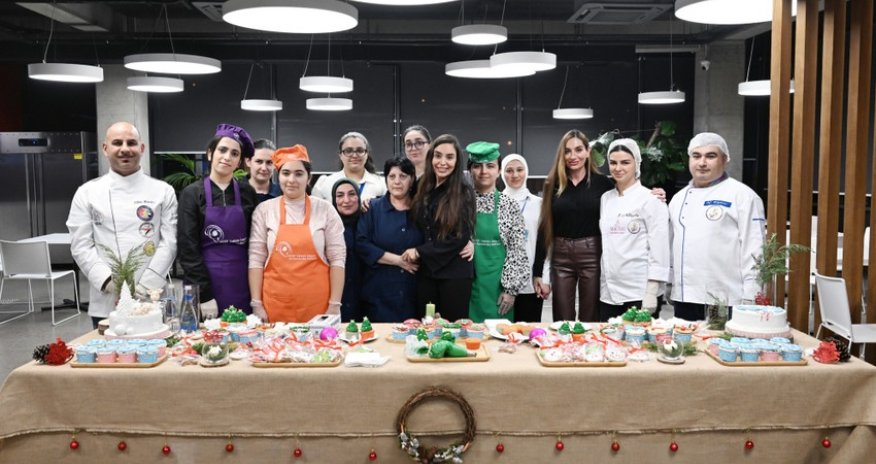 Leyla və Arzu Əliyevalar DOST Mərkəzində olublar