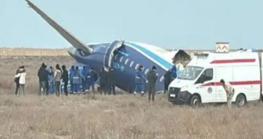 Qəzaya uğrayan təyyarənin 