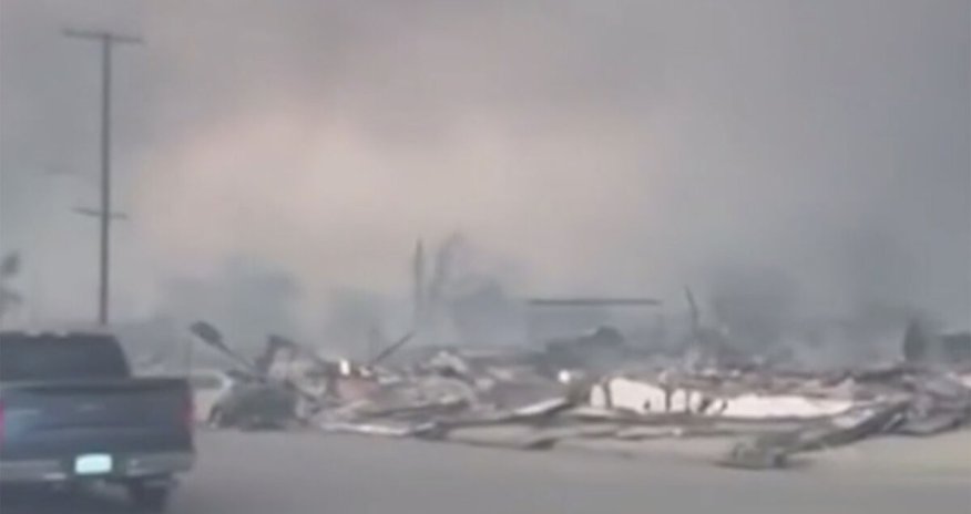 Kaliforniyada yanğın zamanı Hunter Baydenin evi yanıb