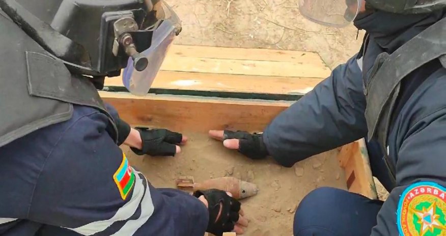 Naxçıvanda hərbi sursat aşkar edilib