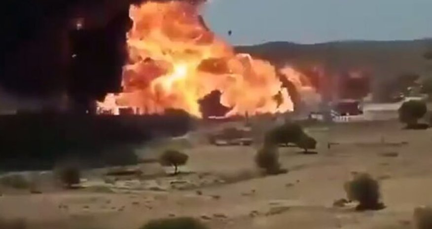 Yəməndə yanacaqdoldurma məntəqəsində partlayış olub,ölən və yaralananlar var