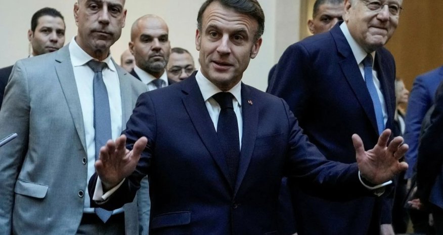 Макрон в Ливане