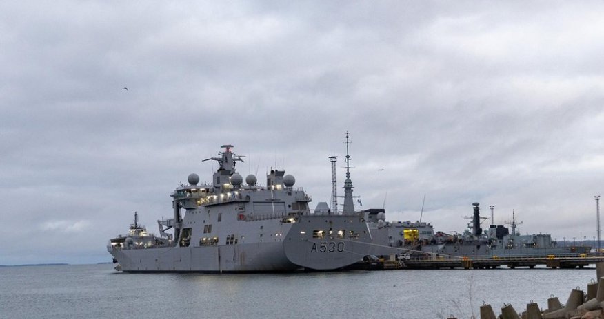 Военные корабли НАТО начали патрулирование Балтийского моря