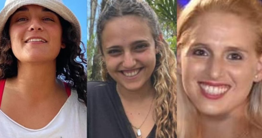 HAMAS 3 israilli qadın girovu azad edib