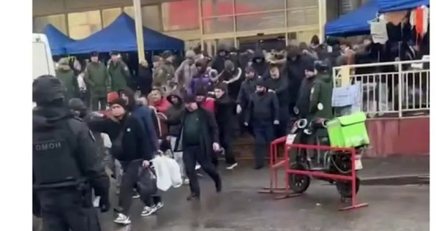 Moskvada miqrantlara qarşı reyd keçirilib  -  VİDEO