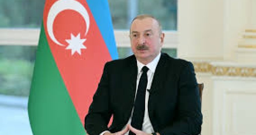 Президент Ильхам Алиев дал интервью китайскому телеканалу CGTN в Давосе