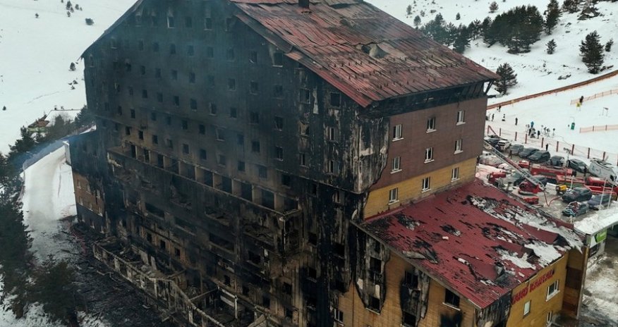 Türkiyədə yanğının baş verdiyi hotel söküləcək