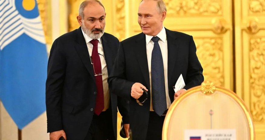 Кремль: Путин и Пашинян не обсуждали работу Армении в ОДКБ