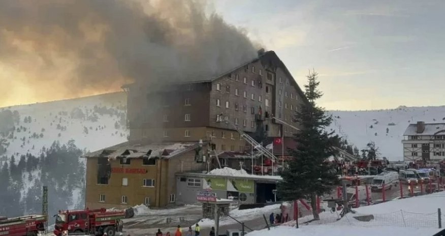 В Турции число задержанных в связи с пожаром в отеле достигло 13 человек