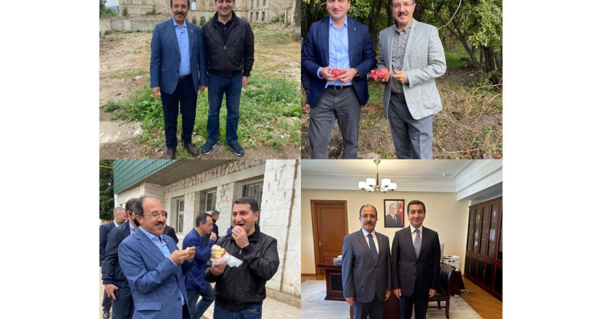 Türkiyə səfiri Hikmət Hacıyevlə görüşüb