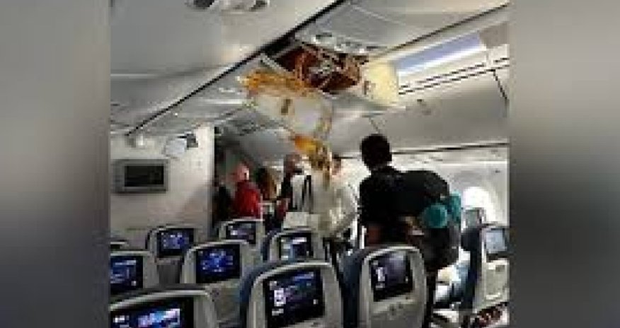 Vaşinqtona uçan təyyarə qəza enişi edib, yaralılar var - Video