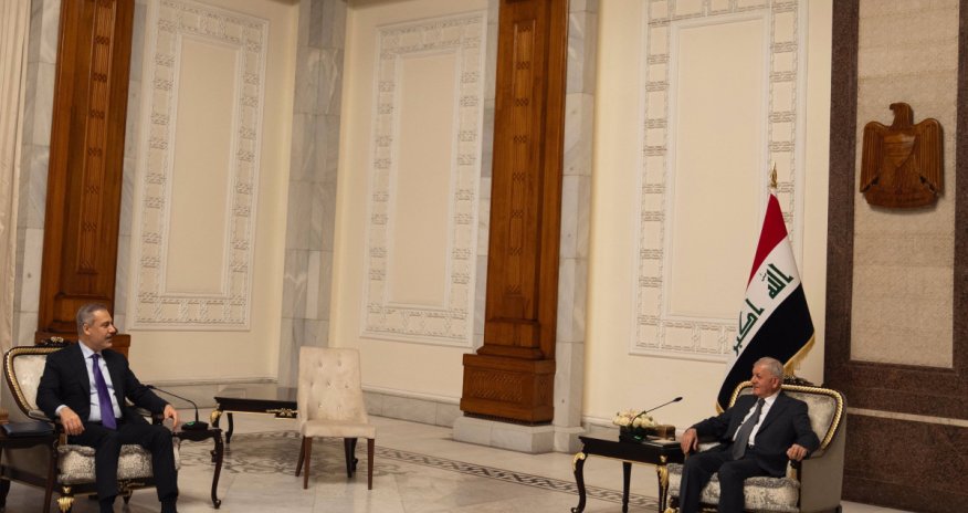 Hakan Fidan İraq prezidenti və baş nazir ilə görüşüb