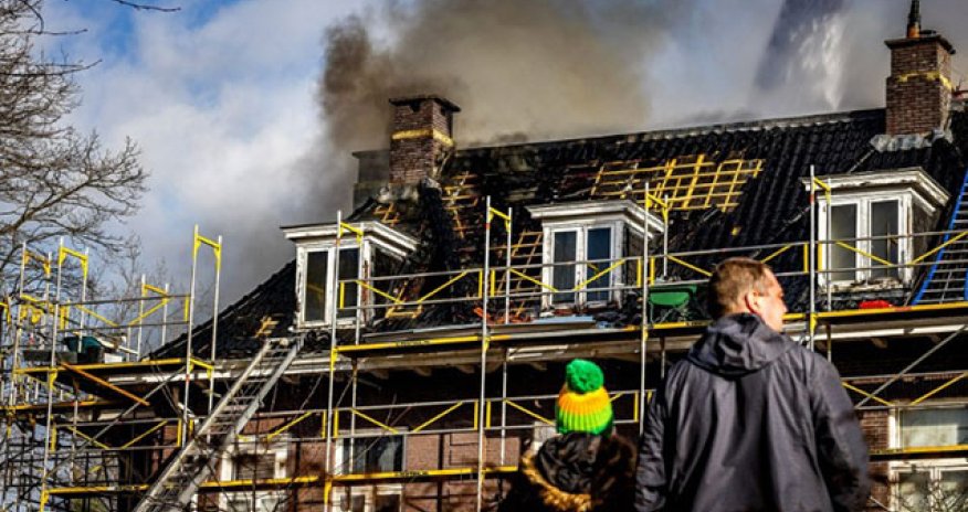 İraqın Haaqadakı səfirliyində yanğın olub