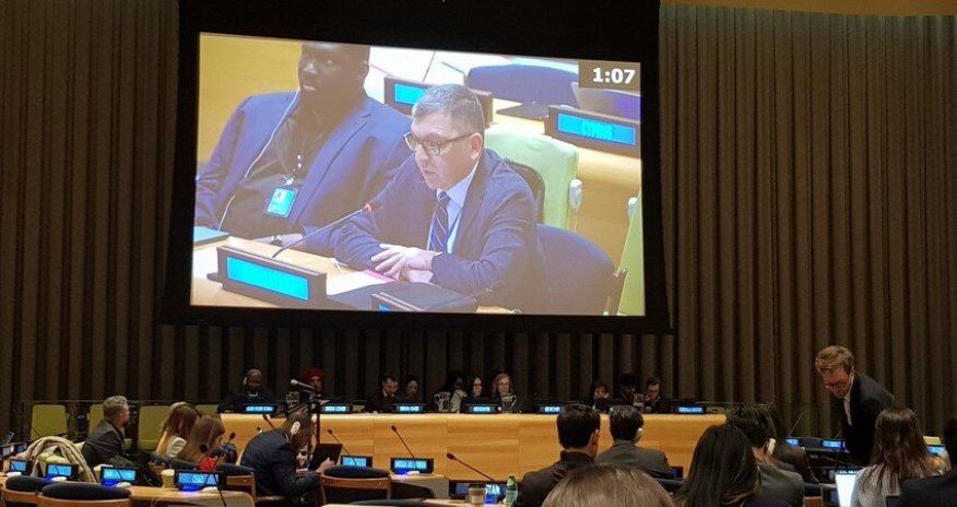 Azerbaijan's UN rep talks on Armenia's crimes