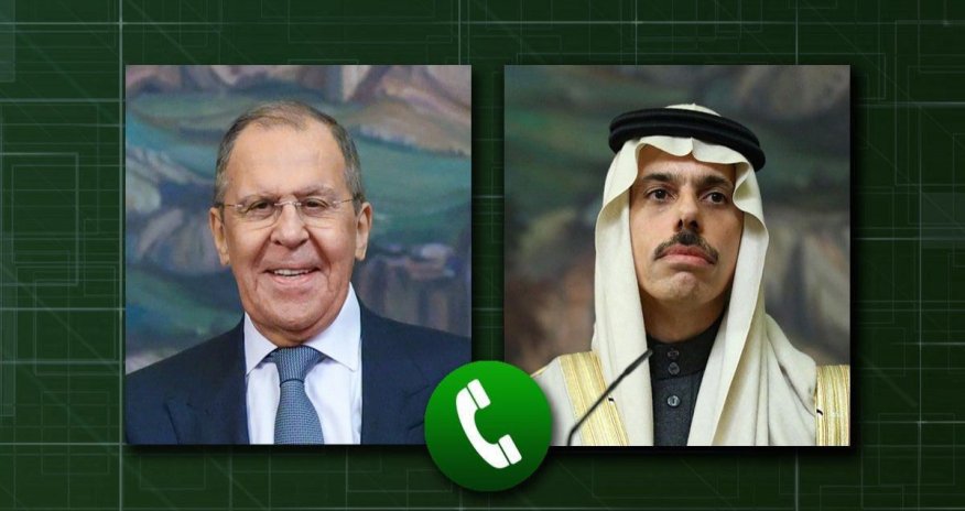 Lavrovla səudiyyəli həmkarı arasında telefon danışığı olub