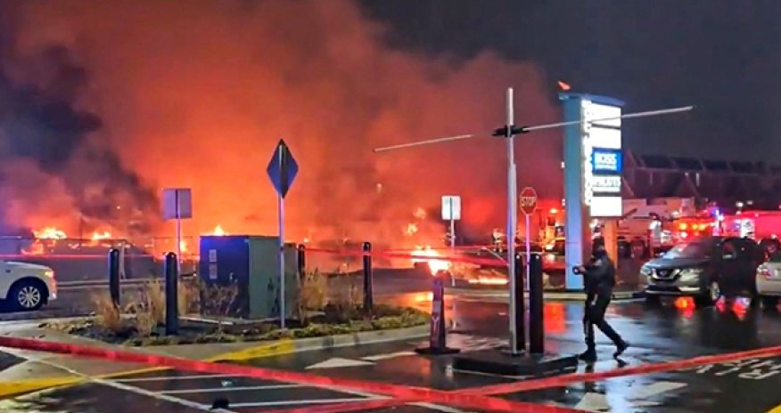 ABŞ-də daha bir təyyarə qəzası baş verib - Video - Yenilənib