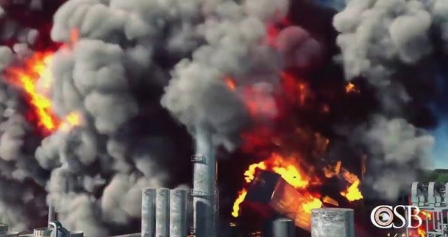 В Калифорнии произошел взрыв на нефтезаводе, есть пострадавшие