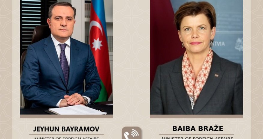 Главы МИД Азербайджана и Латвии обсудили вопросы региональной безопасности
